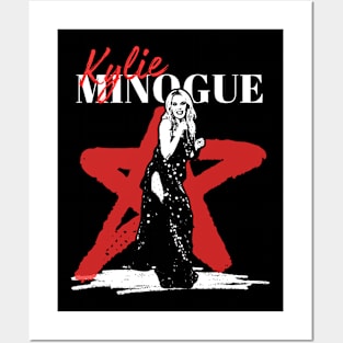 Kylie minogue 90s retro Posters and Art